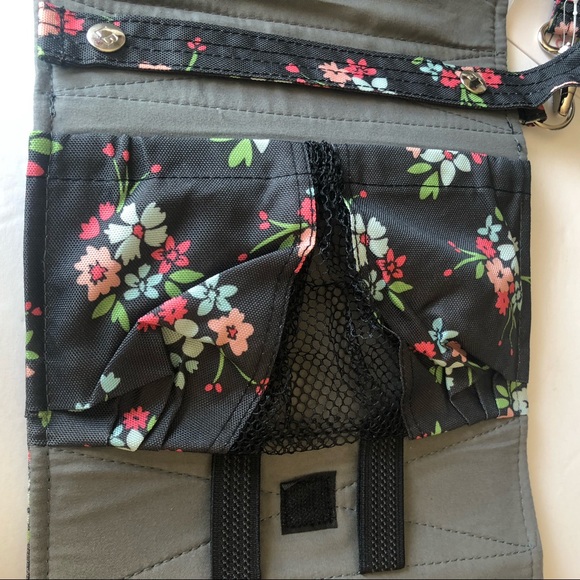 New Lilly Bit Diaper Bag Clutch Convertible Folding Shoulder Strap Changing Pad - Picture 12 of 12